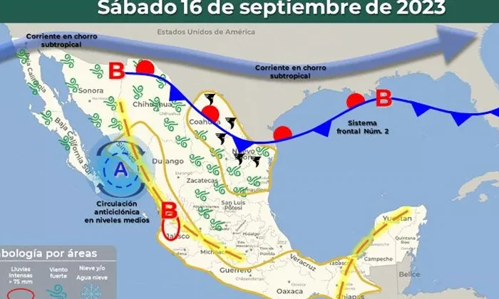 Lluvias regresan a Tamaulipas este fin de semana: SMN
