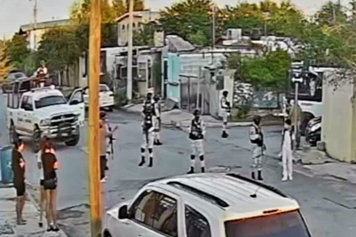 Agentes de la Guardia Nacional colisionan, amenazan y huyen