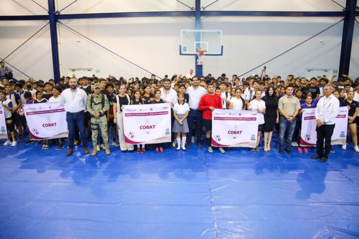 Inauguró el Presidente Carlos Peña Ortiz Torneo Deportivo Estatal InterCOBAT