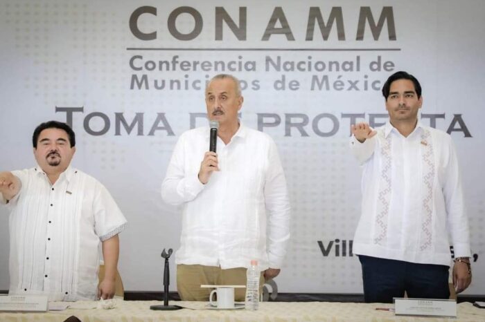 Es Carlos Peña Ortiz Vicepresidente de la Confederación Nacional de Municipios de México