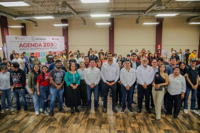 Participaron jóvenes con Alcalde Carlos Peña Ortiz en Foro Juvenil de la Agenda 2030