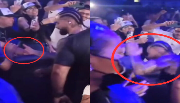 Maluma da un manotazo a fan cuando intentaba saludarlo