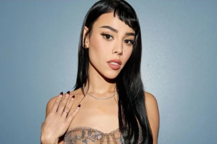 Danna Paola se abre la rodilla durante concierto en Guadalajara, Jalisco