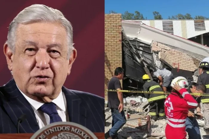 AMLO envía pésame a familiares de fallecidos en el colapso de la iglesia en Tamaulipas 