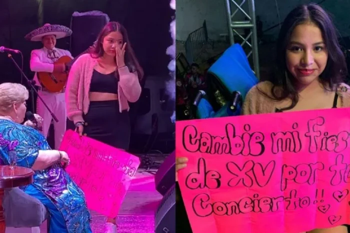 Joven cambia su fiesta de XV años por concierto de Paquita la del Barrio
