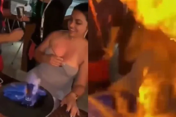 En pleno festejo de cumpleaños joven se incendia por 'shot flameado'