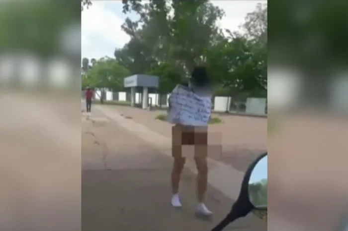 Joven es amarrado a poste por vender 'vapes' en escuelas de Sinaloa