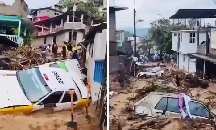 Van 45 personas muertas y hay 47 desaparecidas tras el impacto de Otis en Guerrero