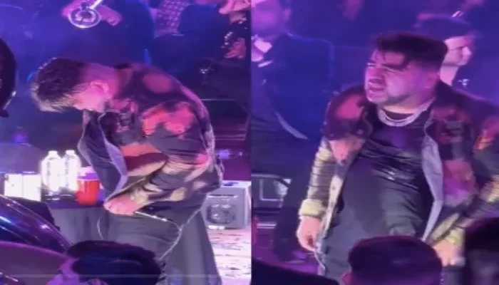 Le llueven criticas a “El Mimoso” por estar presuntamente borracho en un concierto