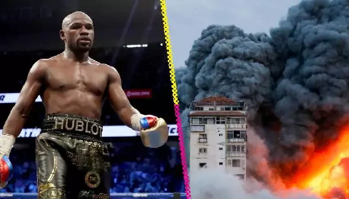 Floyd Mayweather envía jet privado lleno de víveres para Israel
