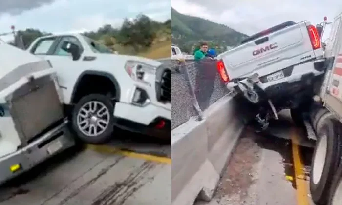 Intentan asaltar a un trailero y terminan atropellados