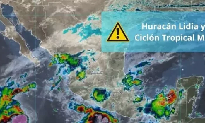 ¿Cuáles serán los estados más afectados por el Huracán Lidia?