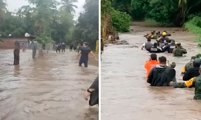 Tormenta Max deja dos muertos en Guerrero y casi cien casas inundadas