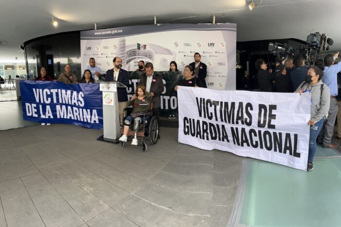 Denuncian ante el Senado desapariciones de personas, ejecuciones extrajudiciales, familiares de víctimas de Nuevo Laredo