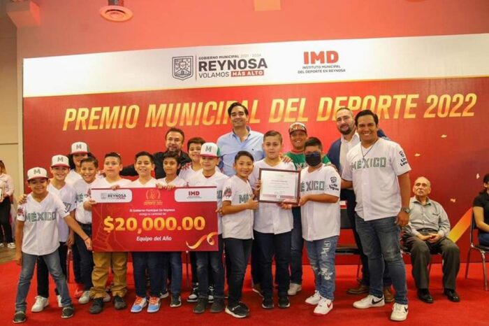 Convoca Alcalde Carlos Peña Ortiz al Premio Municipal del Deporte Reynosa 2023