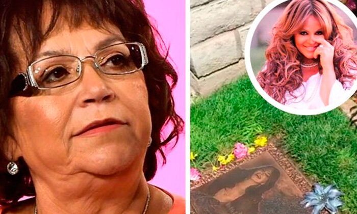 Hijos de Jenni Rivera profanan su tumba y su abuela los critica