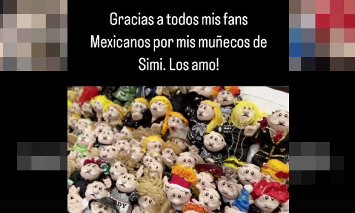 Presume Adele su colección de muñecos ‘Simi’