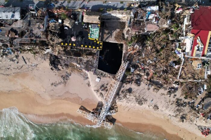 Declaran zona de desastre en 47 municipios de Guerrero por huracán Otis