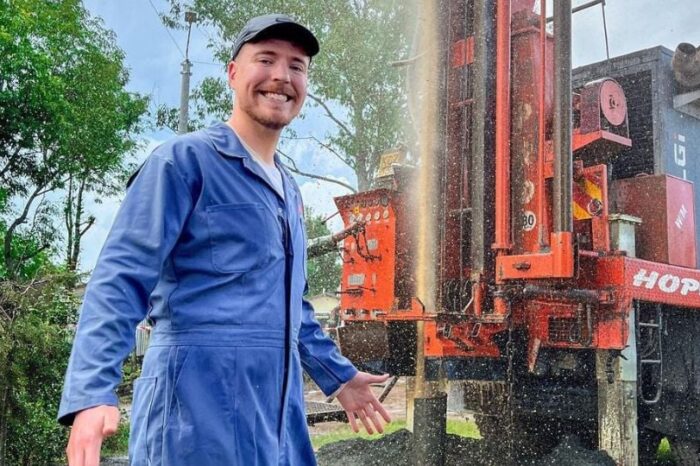 MrBeast construyó 100 pozos de agua potable en África