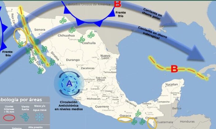 Viene otro frente frío hasta con 0 grados