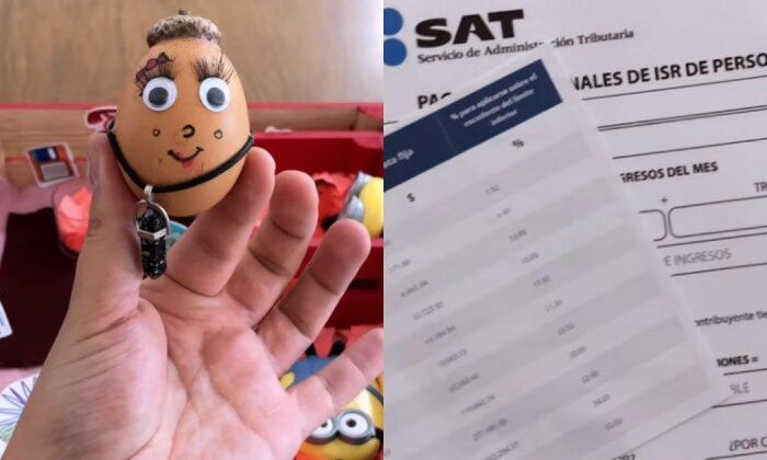 Maestro le enseña a sus alumnos sobre el SAT y a cuidar de sus “hijos huevo”