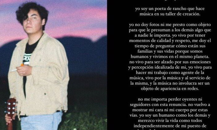 ¿Ed Maverick dejará de hacer música tras renunciar como “persona famosa?