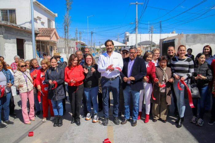 Inauguró Carlos Peña Ortiz pavimentación por más de 3.2 MDP