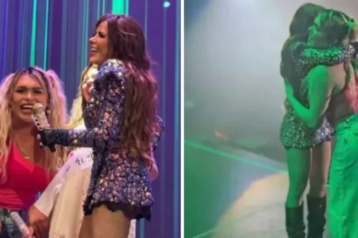 Gloria Trevi invita al escenario a Wendy Guevara