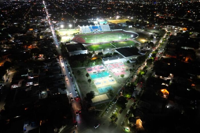 Transforman la Unidad Deportiva Benito Juárez de Nuevo Laredo
