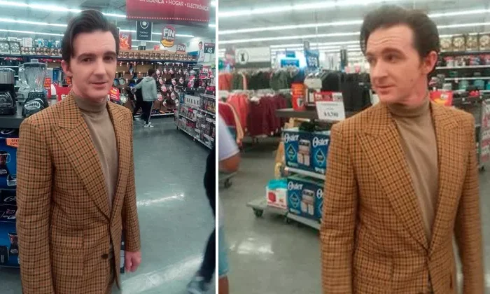 Captan a Drake Bell buscando ofertas del Buen Fin en el Walmart de Naucalpan