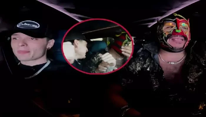 Peso Pluma explota contra El Escorpión Dorado al cuestionarlo sobre su relación amorosa