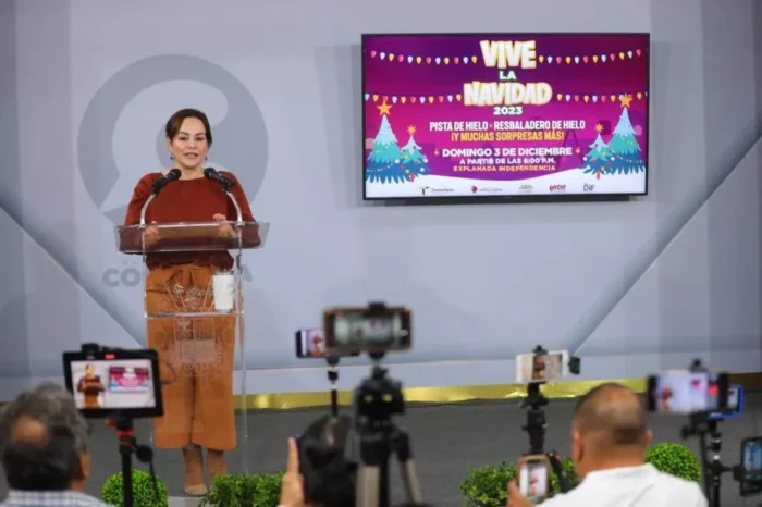 Anuncia Carmen Lilia “Vive la Navidad 2023”
