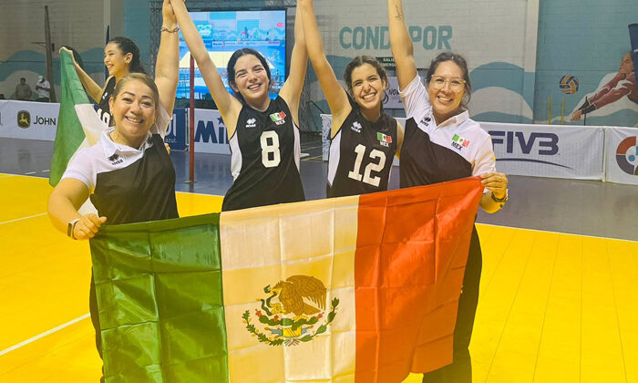 Tamaulipecas son históricas para el voleibol mexicano juvenil