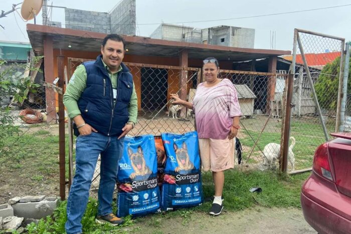 Alcalde Carlos Peña Ortiz garantiza bienestar de mascotas en Reynosa