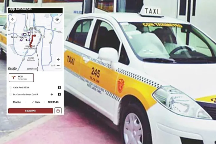 Se estrena la AppTamaulipas, ya se puede pedir un taxi en la plataforma