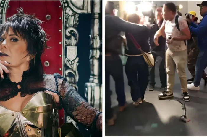 Alejandra Guzmán enfurece con reportero y le tira su celular