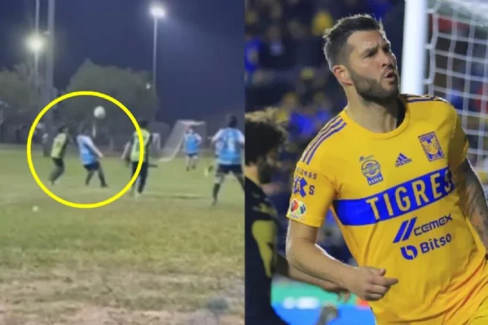 Hijo de Gignac sorprende a todos con espectacular gol de chilena