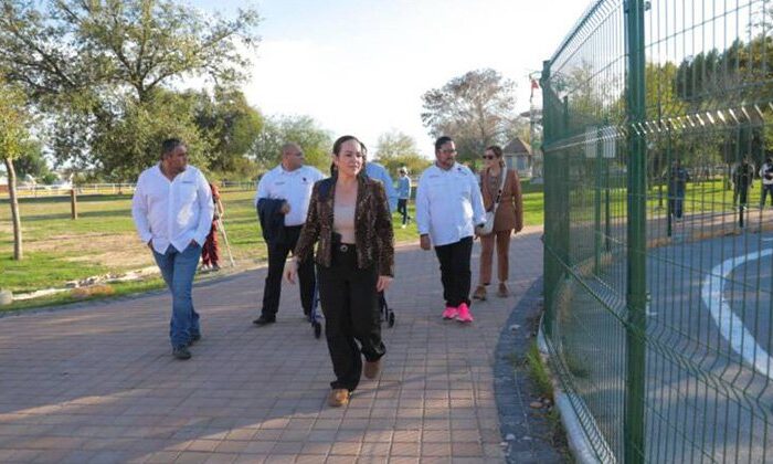 Avanza remodelación del parque viveros en Nuevo Laredo