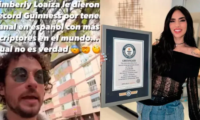Luisito Comunica cuestiona récord Guinness de Kimberly Loaiza