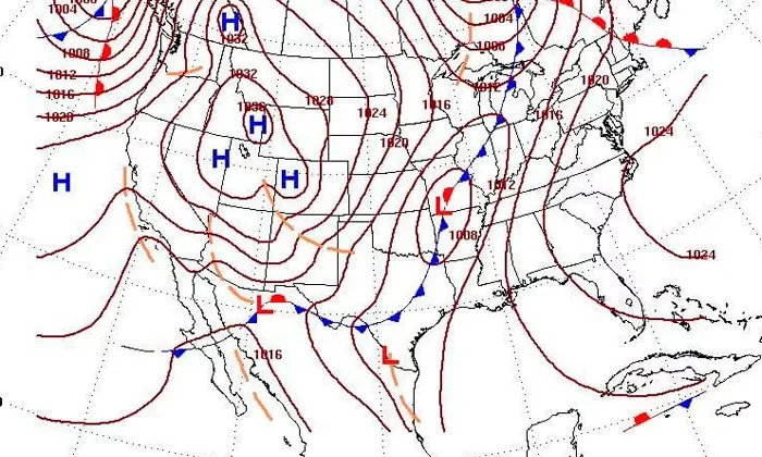 Cruzará por Tamaulipas un frente frío el fin de semana