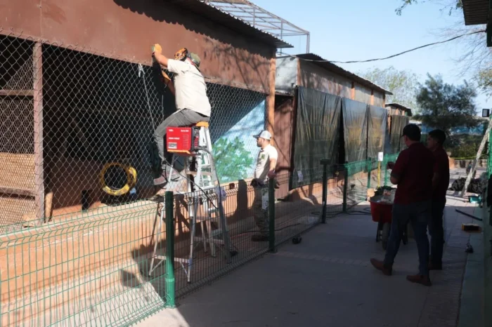 ZOO DE NUEVO LAREDO PROTEGE A LOS ANIMALITOS DEL FRÍO