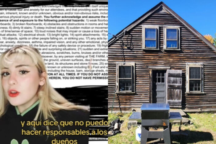 Youtuber mexicana renta la casa de "El Conjuro" y le piden firmar perturbador contrato