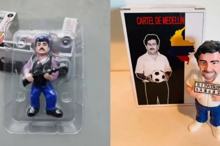 Lanzan a la venta muñecos chinos de 'El Chapo', Ovidio y Pablo Escobar