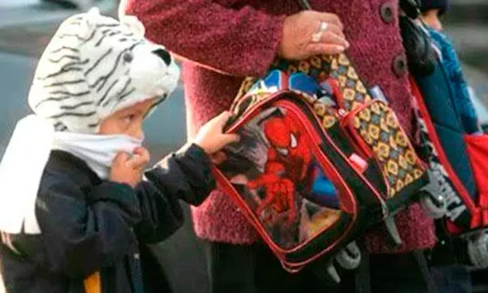 Ahuyenta frío al 86% de los alumnos en la frontera de Tamaulipas