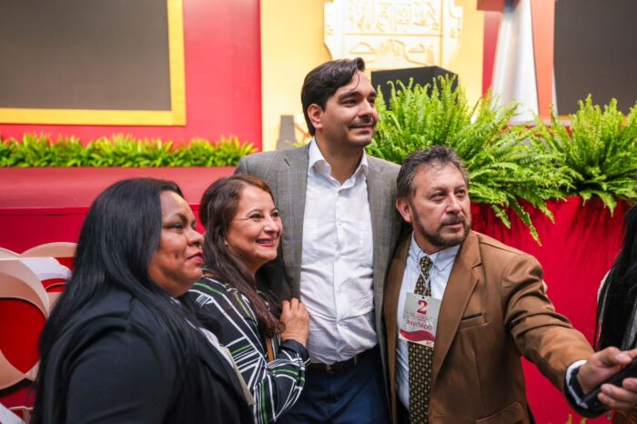 Acompañó Alcalde de Reynosa Carlos Peña Ortiz al Gobernador Américo Villarreal Anaya en su Segundo Informe de Gobierno