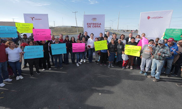Reconocen ciudadanos el cambio de N. Laredo
