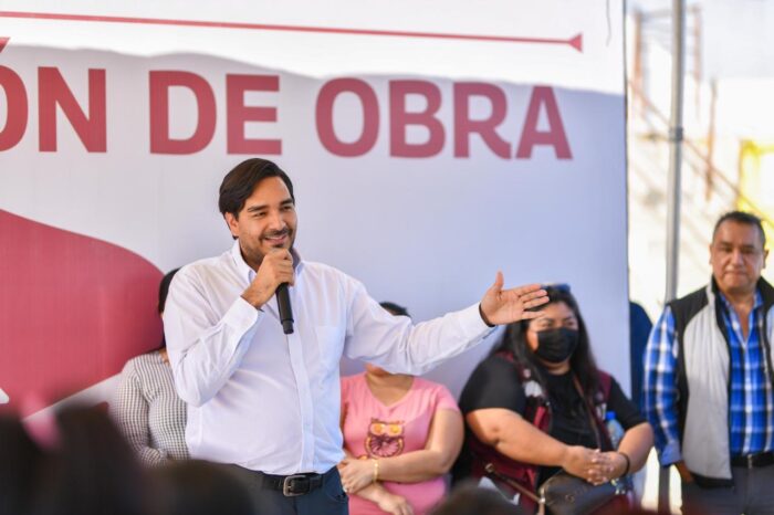 Inauguran y celebran en Balcones pavimentación hidráulica por 7.9 MDP para más de 3 Mil personas