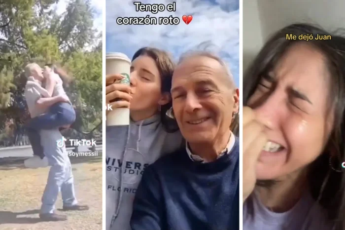 Presume su relación con un anciano y él la deja