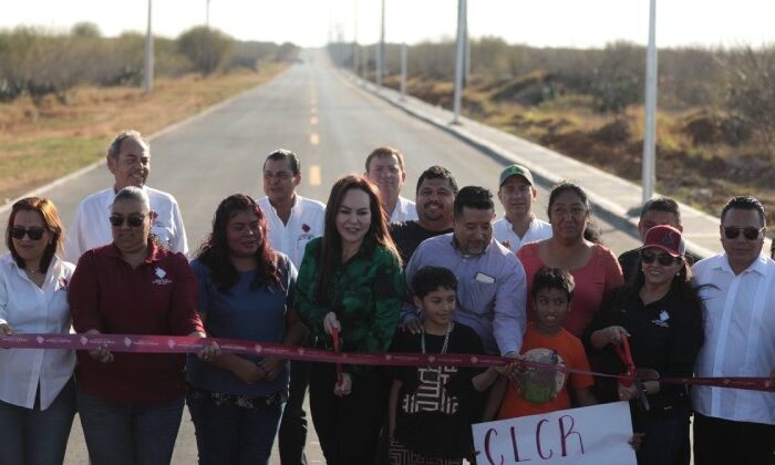 Inaugura alcaldesa un nuevo eje vial
