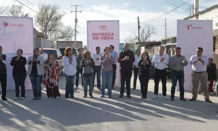 Inaugura alcaldesa plazas y vialidades en Nuevo Laredo